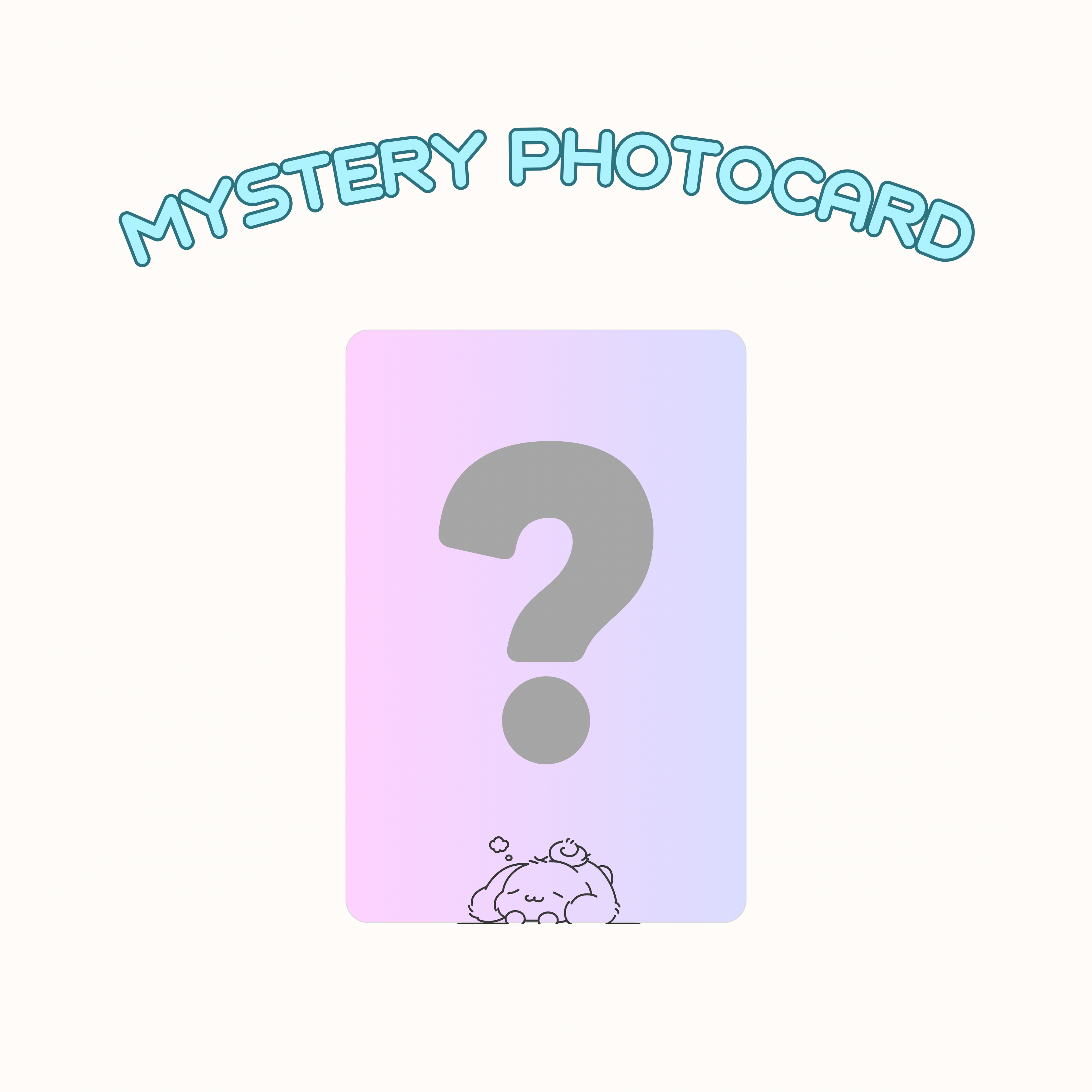 MYSTERY PHOTOCARD - Lucky Draw