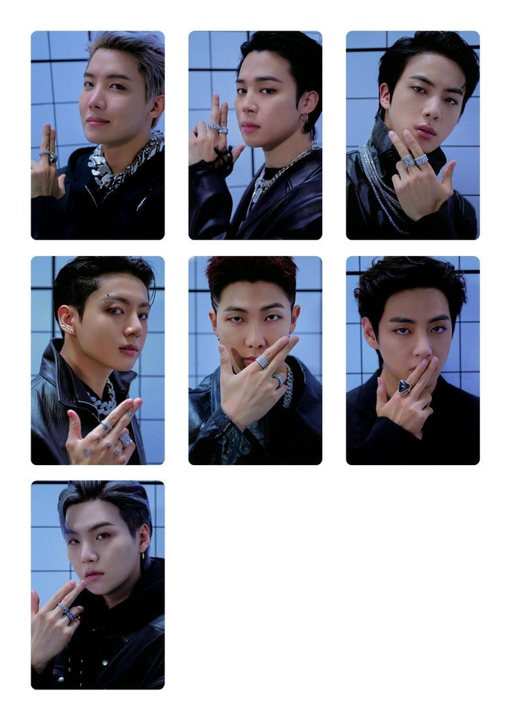 BTS - Proof Album photocards (standard ver.)