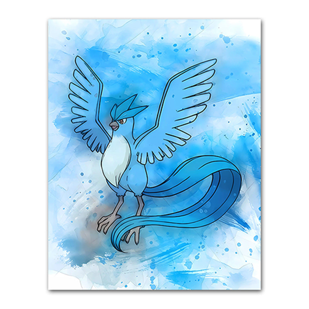Amazon cartoon anime poster pokemon pokemon pikachu watercolor art children's decorative painting
