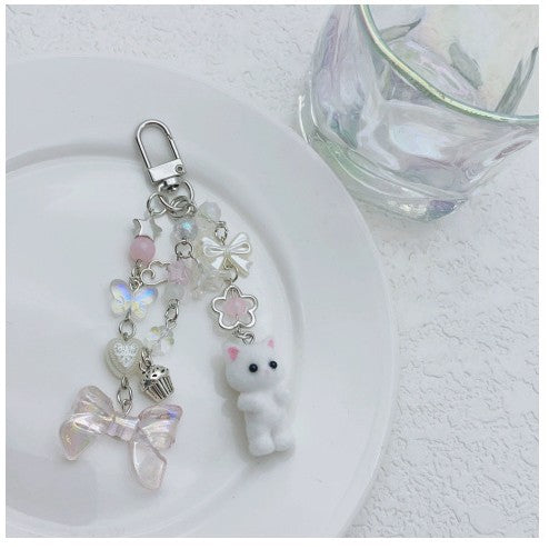 Black / Pink Keychain