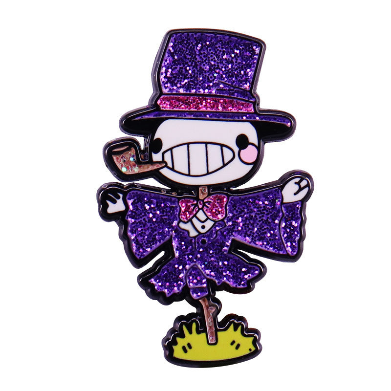 Scarecrow Ghibli - Glitter Pin