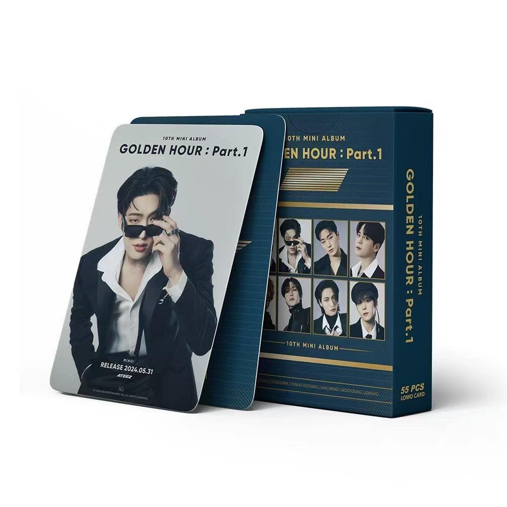 ATEEZ - 10TH MINI ALBUM Golden hour: PART.1 Lomocards