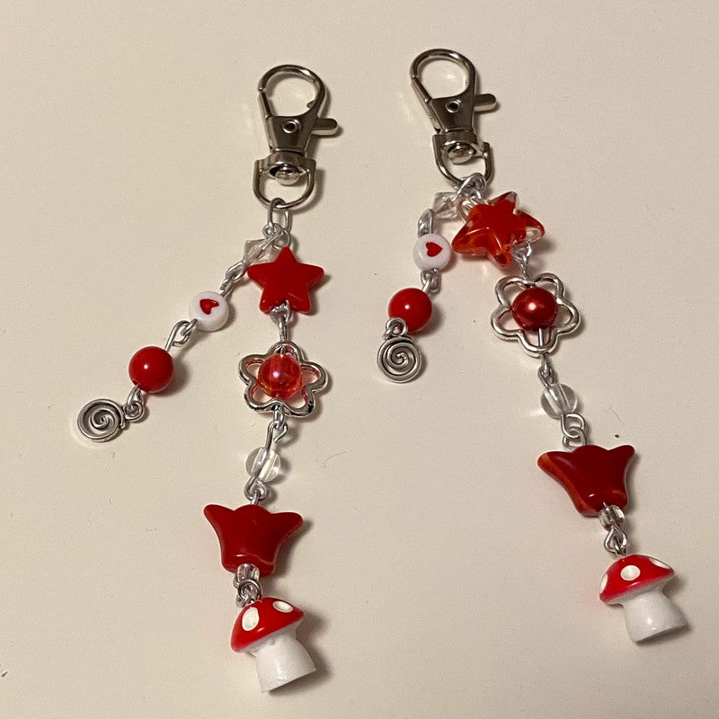 Mushroom Keychains
