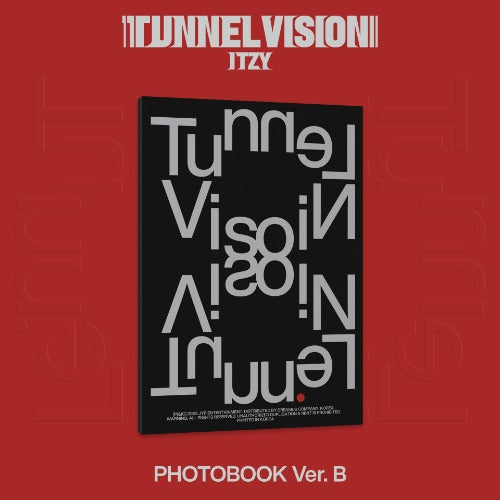 ITZY - TUNNEL VISION (11th Mini Album) (Photobook Ver.) (A/B Ver.)