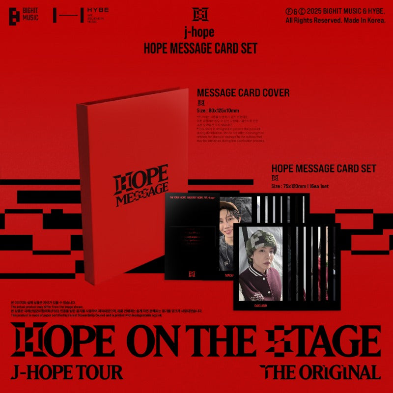J-HOPE (BTS) - MD HOPE MESSAGE CARD SET