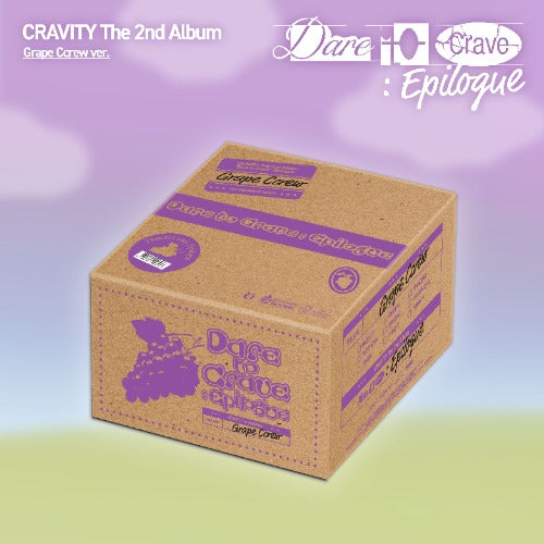 CRAVITY - Dare to Crave : Epilogue(2nd Full Album)(Grape Ccrew ver.) (Limited)