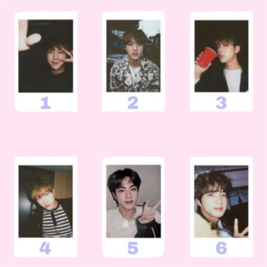 BTS polaroids / Bf material polaroids