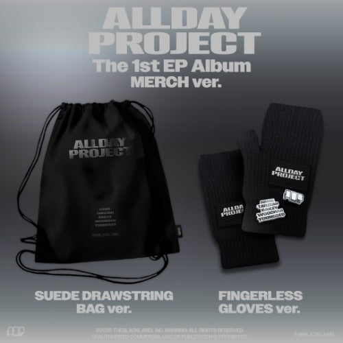 ALLDAY PROJECT - ALLDAY PROJECT (1st EP Album) (MERCH ver.) (FINGERLESS GLOVES ver.)
