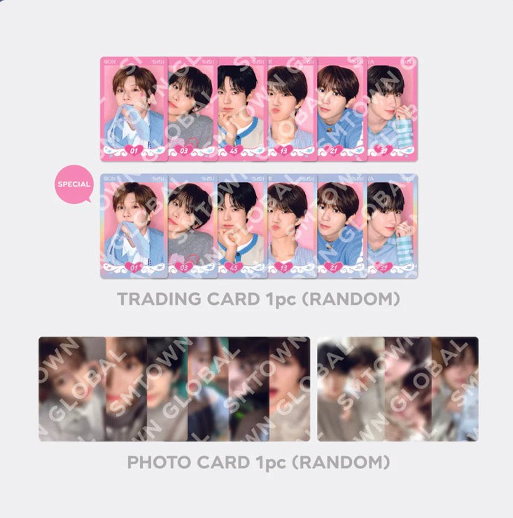NCT WISH - RANDOM TRADING CARD SET ('LET'S GO STEADY' POP-UP MD)