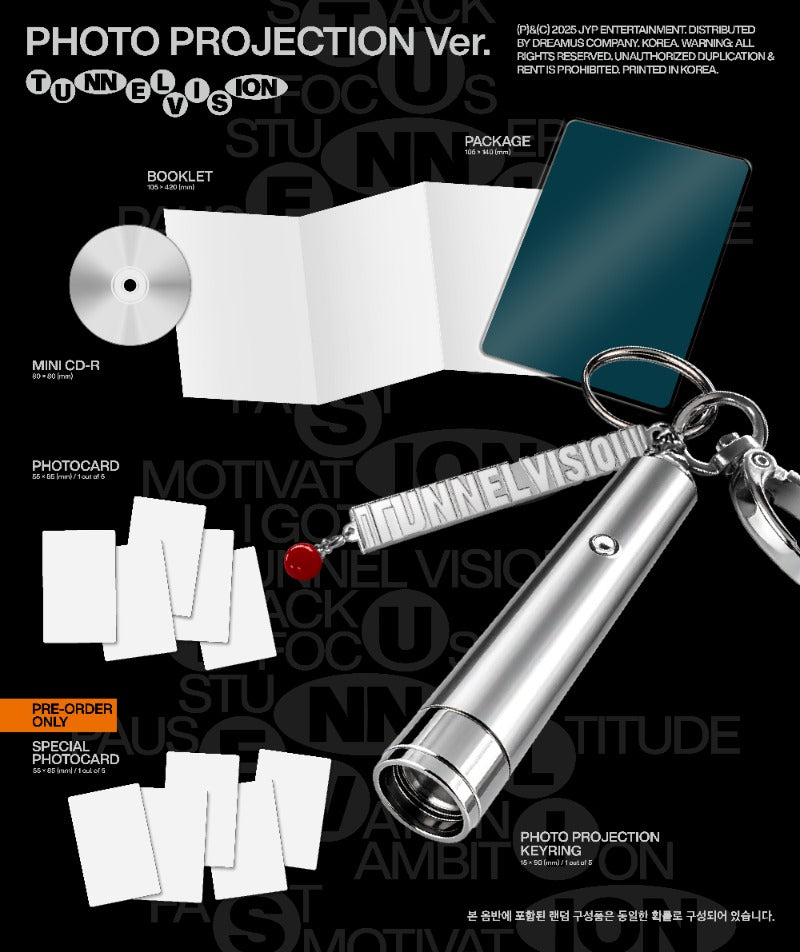11th Mini Album [TUNNEL VISION] (Photo Projection Ver.)