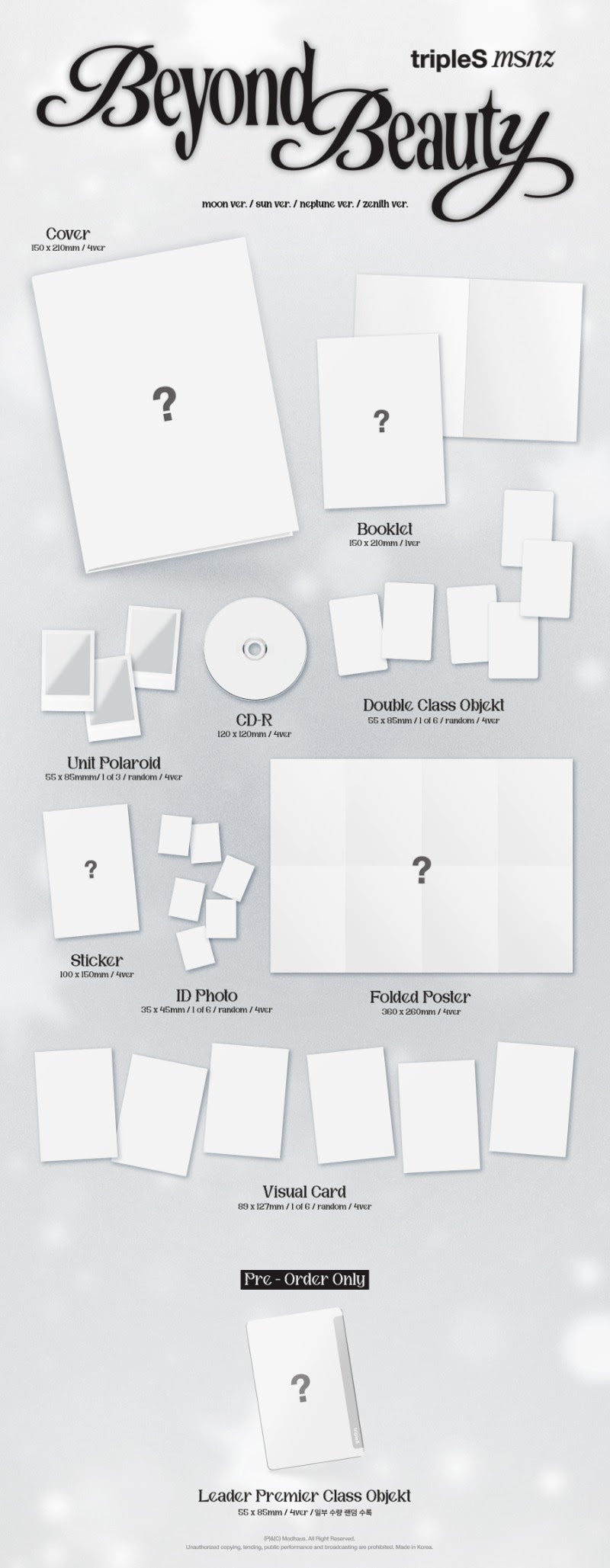 TRIPLES - Beyond Beauty (Mini Album msnz)(Random Ver.)