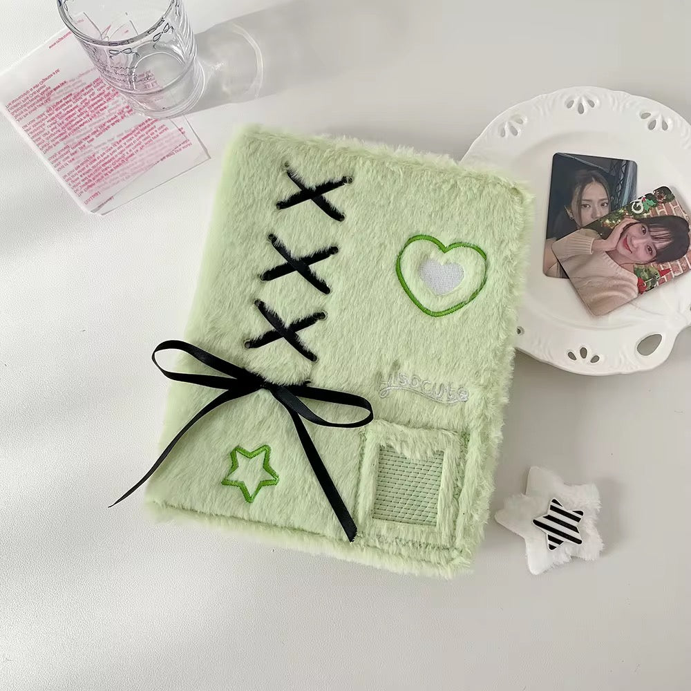 Ballet style A5 ribbon binder