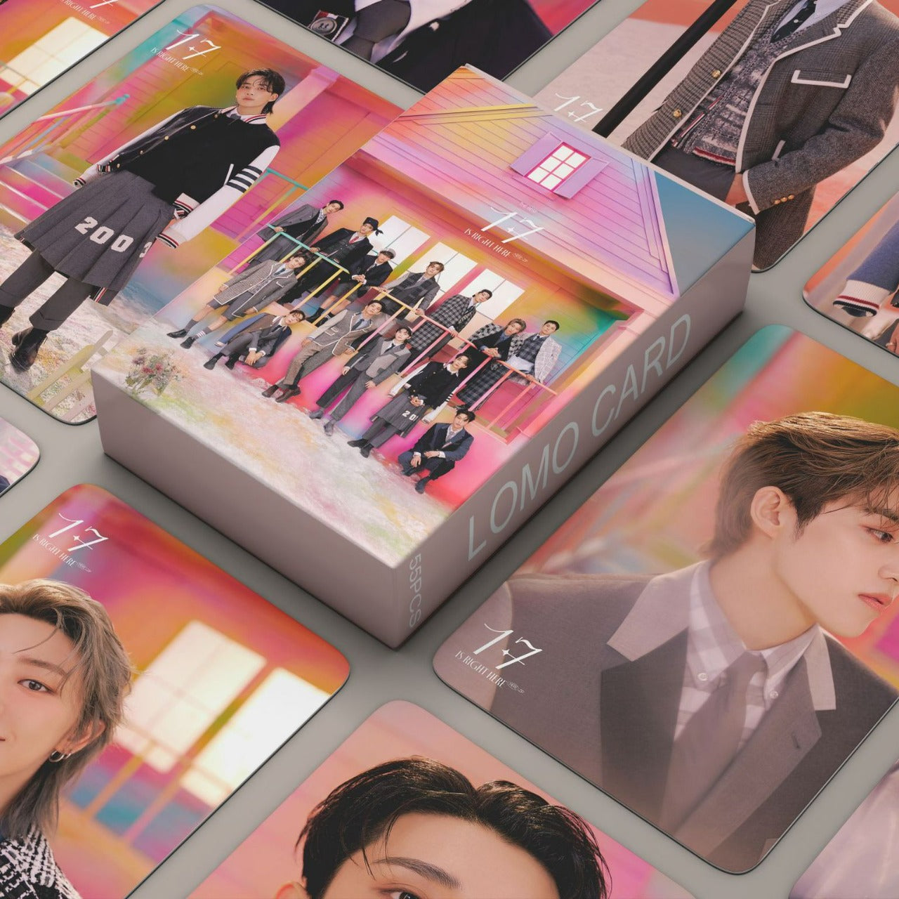 SVT - “17 IS RIGHT HERE” Lomocards (55pcs)