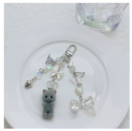 Black / Pink Keychain