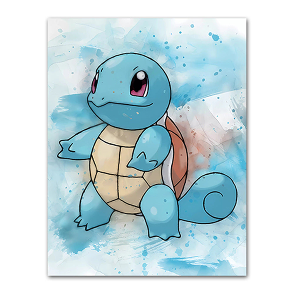 Amazon cartoon anime poster pokemon pokemon pikachu watercolor art children's decorative painting