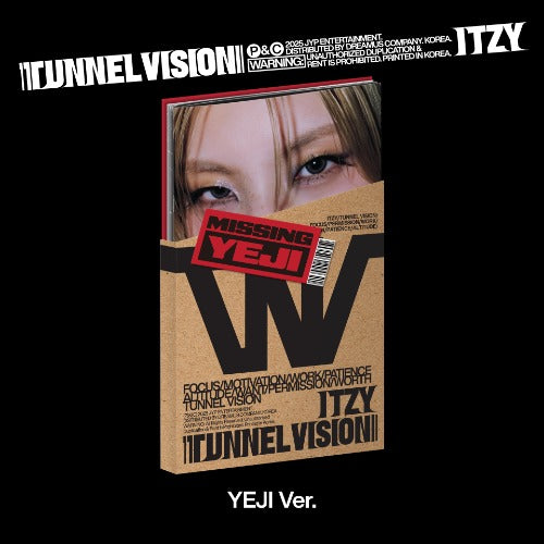 ITZY - 11th Mini Album [TUNNEL VISION] (Member Ver.)