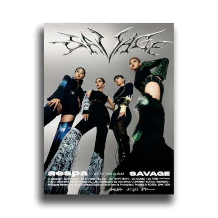 AESPA - SAVAGE (1ST MINI ALBUM) [Hallucination Quest Ver.]
