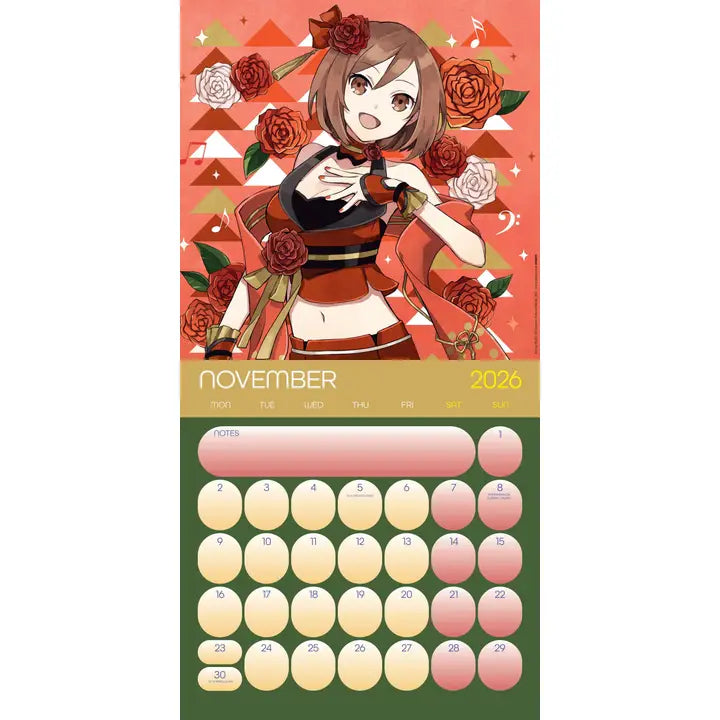 Hatsune Miku Calendar 2026