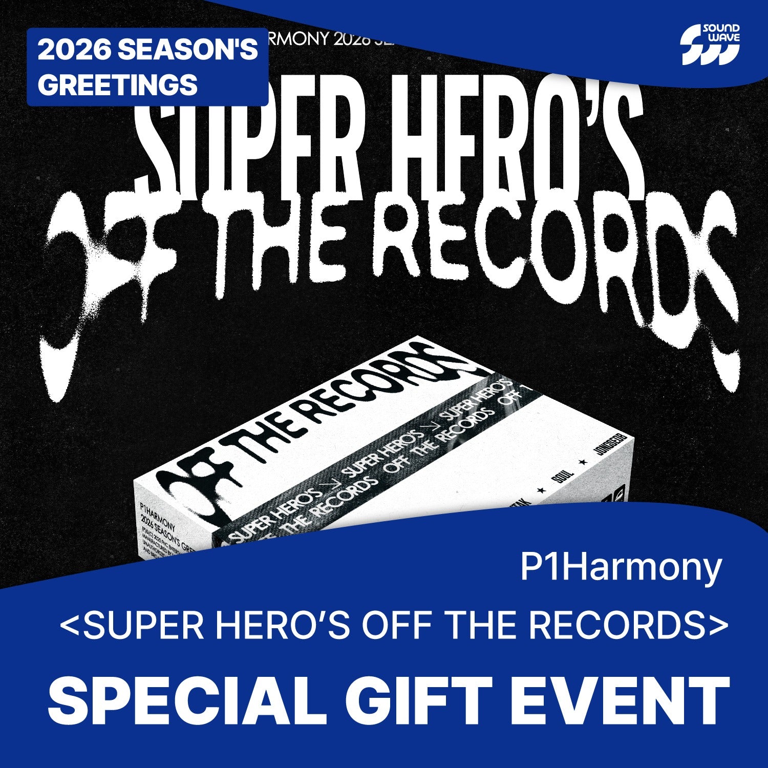 P1HARMONY - 2026 Season’s Greetings [SUPER HERO'S OFF THE RECORDS]