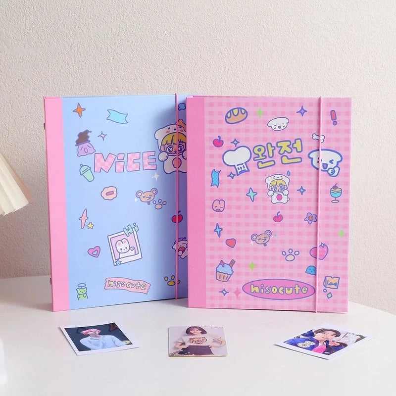 A5 Blue / Pink Binder