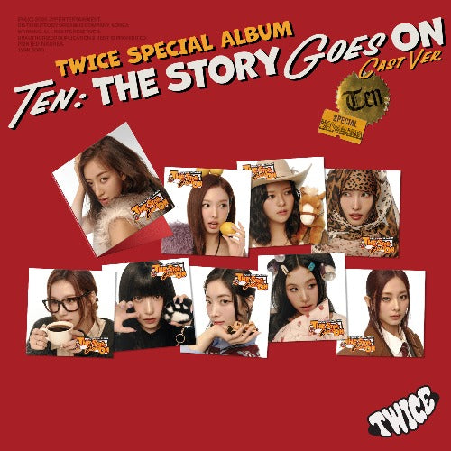 TWICE - TEN : THE STORY GOES ON (CAST VERSION)