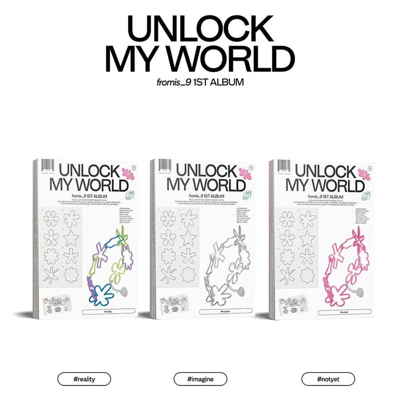 FROMIS_9 - UNLOCK MY WORLD (1ST ALBUM) (Random Version)
