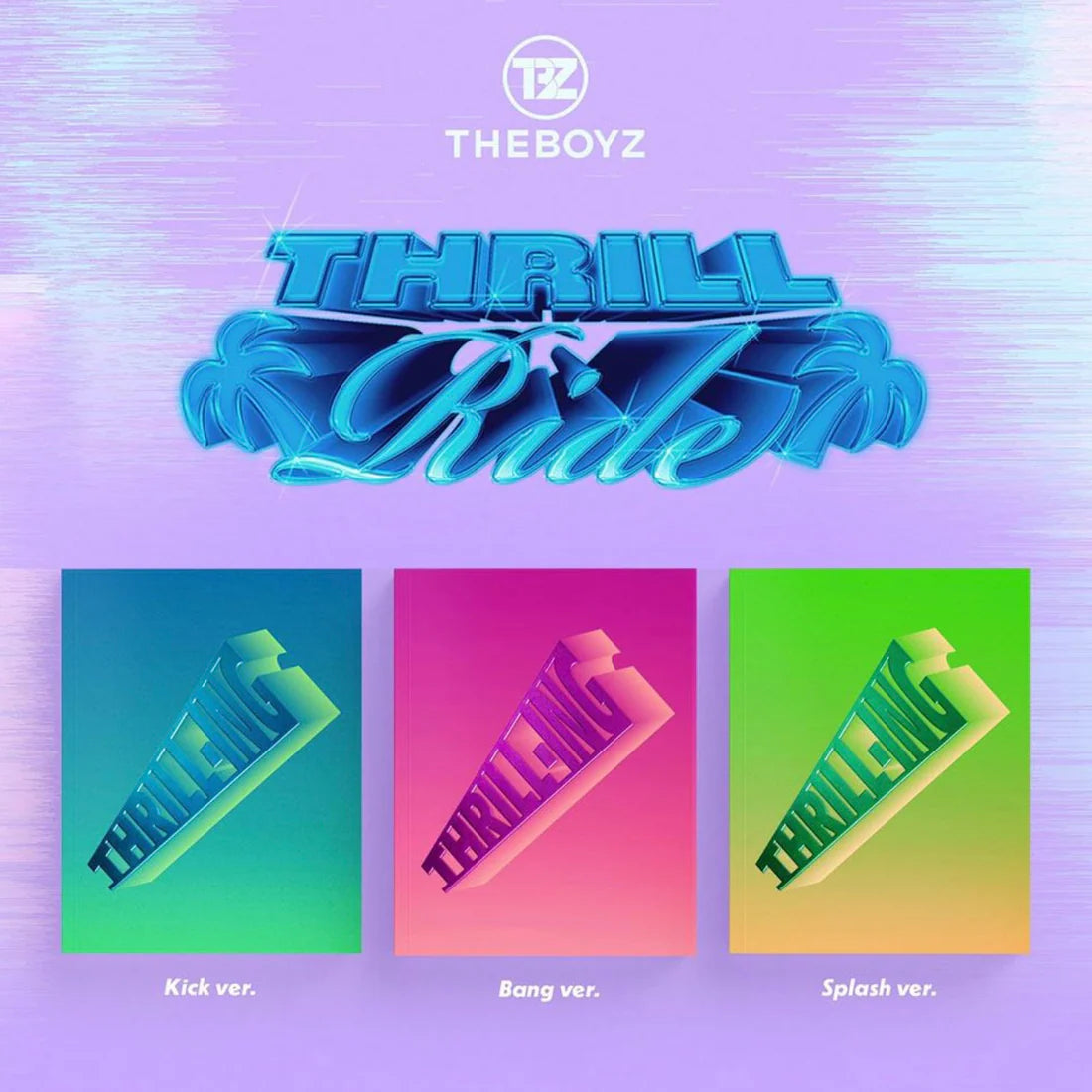 THE BOYZ - THRILL-ING ( 6th mini album)(Random Ver.)